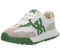 Sam Edelman Womens Langley Lace Up Sneaker, Green Multi, 6 UK