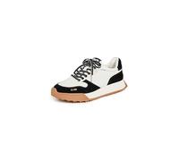 Sam Edelman Women's Layla Sneaker, Black/White, 6 UK