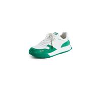 Sam Edelman Women's Layla Sneaker, Green/White, 4.5 UK
