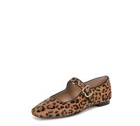 Sam Edelman Women's Michaela Mary Jane Flats, Granada Tan, Medium Fit, UK 4