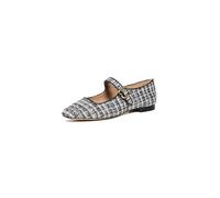 Sam Edelman Women's Michaela Mary Jane Flat, Black Multi Boucle, 6.5 UK