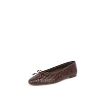 Sam Edelman Women's Ruthie Ballet Flats, Terazzo Brown, Medium Fit, UK 3