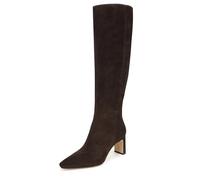 Sam Edelman Women's Sylvia Knee High Boot, Chocolate Brown Extra Wide Calf, 11 Wide