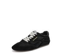 Sam Edelman Women's Tobi Lace-Up Trainers, Black, Medium Fit, UK 8