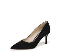 Sam Edelman Womens Vienna Pointed Toe Heel, Black Suede, 6.5 UK