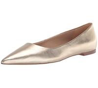 Sam Edelman Women's Wanda Flat, Molten Gold, 3 UK