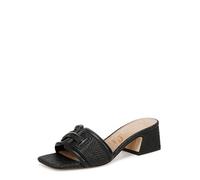 Sam Edelman Women's Waylon Heeled Slide Sandals, Black Basketweave, Medium Fit, UK 5