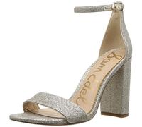 Sam Edelman Women's Yaro Dress Sandal, Light Gold Glam Mesh, 8 UK