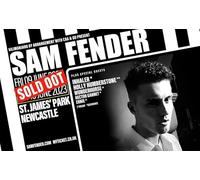 Sam Fender Newcastle 2023 St James Park A3 Print Poster Wall Art Decor Album Vinyl Bedroom Living Room