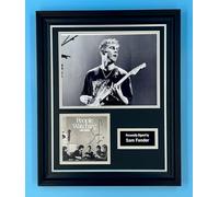 Sam Fender Signed Photo In Luxury Handmade Wooden Frame & AFTAL Member Certificate Of Authenticity Poster Music Memorabilia Autograph Auto