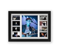 Sam Fender Signed Poster Print - Limited Edition Autograph Fan Gift - Collectible Memorabilia Wall Art Merchandise - UK Rock Legend People Watching (A3 Framed)