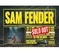 Sam Fender St James 2025 A3 A4 Print Poster Wall Art Home Decor Album Gift Present Photo Living Room Dining Room Bedroom Hall Loft Office Unframed (A4)