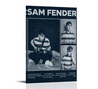 Sam Fender Vintage Posters for Room Aesthetic Canvas Wall Art Bedroom Decor12x18inch(30x45cm)
