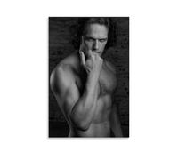 Sam Heughan 3 Poster for Bedroom Canvas Art Picture Print Room Wall Art Decor Posters 20x30inch(50x75cm) Unframe-Style