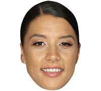 Sam Kerr (Smile) Celebrity Mask, Flat Card Face, Fancy Dress Mask