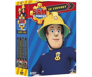 Sam le Pompier - Coffret : Les règles de sécurité + Les rois de la montagne + Les préparatifs de Noël + Le camion de pompier