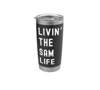 Sam Living The Sam Life Name Stainless Steel Insulated Tumbler