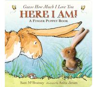 Sam McBratney Guess How Much I Love You: Here I Am A Finger Puppet Book Sam McBratney Multicolor