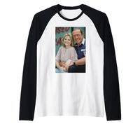 Sam Mitchell & Frank Butcher Eastenders Daniella & Mike Reid Raglan Baseball Tee