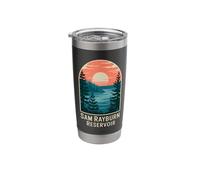 Sam Rayburn Reservoir Sunset Landscape Stainless Steel Insulated Tumbler