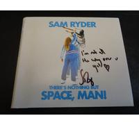 SAM RYDER SPACEMAN PERSONALLY SIGNED CD WITH HIS HANDWRITTEN SONG LYRICS, 6 DIFF