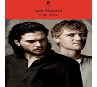 Sam Shepard True West Paperback Book Sam Shepard Multicolor