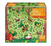 Sam Smith Usborne Book & Jigsaw Forest Maze Paperback Sam Smith Multicolor