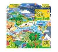 Sam Smith Usborne Book & Jigsaw Planet Earth Paperback Sam Smith Multicolor