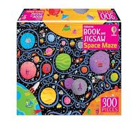 Sam Smith Usborne Book & Jigsaw Space Maze Paperback Sam Smith Multicolor