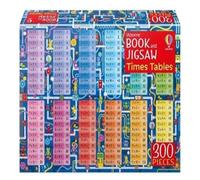 Sam Smith Usborne Book & Jigsaw Times Tables Paperback Sam Smith Multicolor