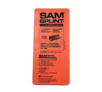 SAM Splint 9" Flatfold for Wrist, Orange/Blue