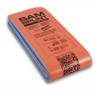 SAM Splint 90cm Orange & Blue- Flat from Rescue Essentials