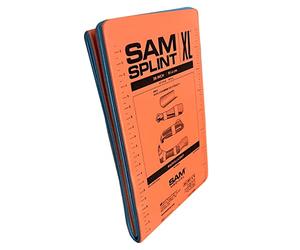 SAM Splint XL 36" Flatfold Orange/Blue