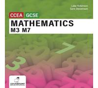 Sam Stevenson Mathematics M3 & M7 for CCEA GCSE Level Paperback Book Sam Stevenson Multicolor