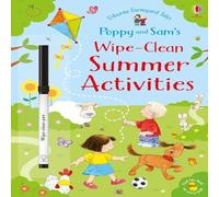 Sam Taplin Poppy & Sam's Wipe-Clean Summer Activities Paperback Book Sam Taplin Multicolor