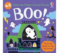 Sam Taplin Slider Sound Books: Boo Board book in White Sam Taplin White