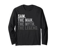 Sam The Man The Myth The Legend Funny Someone Called Sam Long Sleeve T-Shirt