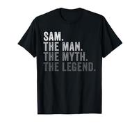 Sam The Man The Myth The Legend Funny Someone Called Sam T-Shirt