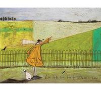 Sam Toft 60 x 80 cm Let's Take The Bus To Somewhere New Canvas Print