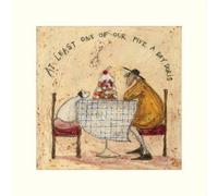 Sam Toft At Least One Of Our Five A Day Doris Print Beige/brown/white (40Cm X 40Cm)