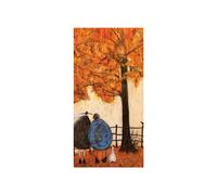 Art Group AFWDC93134 The Sam Toft Autumn Canvas Print, Cotton, Multi-Colour, 1.8 x 50 x 100 cm