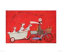 Sam Toft (Don't Dilly Dally On The Way 60 x 80cm Art Print