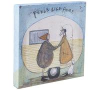Sam Toft (Feels Like Home Canvas Print 30 x 30 cm, Jumpsuit, Multi, 30 x 30cm