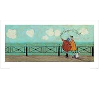 Sam Toft (Her Favourite Cloud II Art Print, Multi Coloured, 30 x 60cm