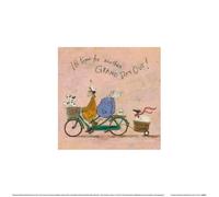 Sam Toft It´s Time For Another Grand Day Out Poster Sam Toft Multicolor