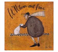 Sam Toft 'It'll Turn Out Fine' Canvas