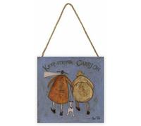 Sam Toft Keep Strong Carry On Wooden Plaque Multicoloured (One Size)