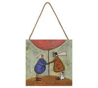 Sam Toft Love Love Love Wooden Plaque (One Size) (Multicoloured)