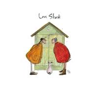 Sam Toft Love Shack Paper Print (40cm x 40cm) (Multicoloured)