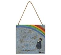 Sam Toft Never Forgotten Wooden Plaque Multicoloured (One Size)